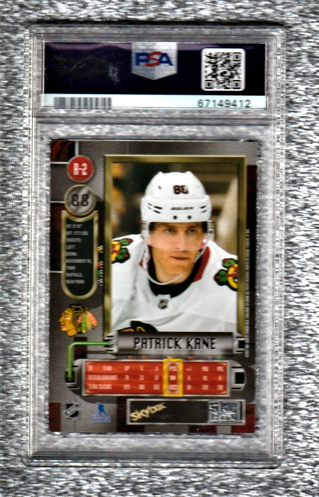 2020 Metal Universe  1997-98  Retro    -   Patrick Kane   #R-2   -  PSA 8 NM-MT