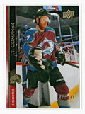 2020-21 UPPER DECK EXCLUSIVES # 45 J.T. COMPHER  -  096/100 - Colorado Avalanche