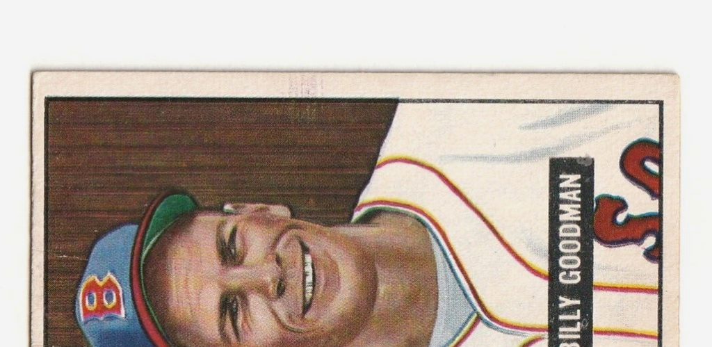 1951 Bowman #237   -   Billy Goodman  -  Boston Red Sox   -  EX-NRMT