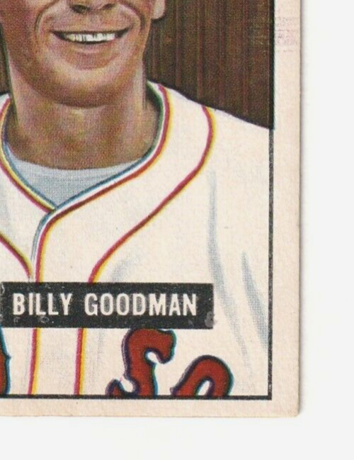 1951 Bowman #237   -   Billy Goodman  -  Boston Red Sox   -  EX-NRMT