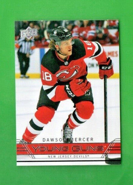 2021-22 Upper Deck Extended Series Dawson Mercer 2006-07 Retro Young Guns T-80