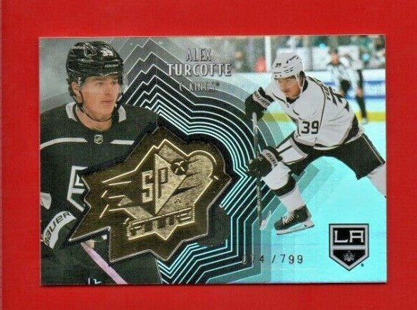 Alex Turcotte 2021-22 UD Extended SPxFinite Radiance (GOLD)   # SF-24 -- 074/799