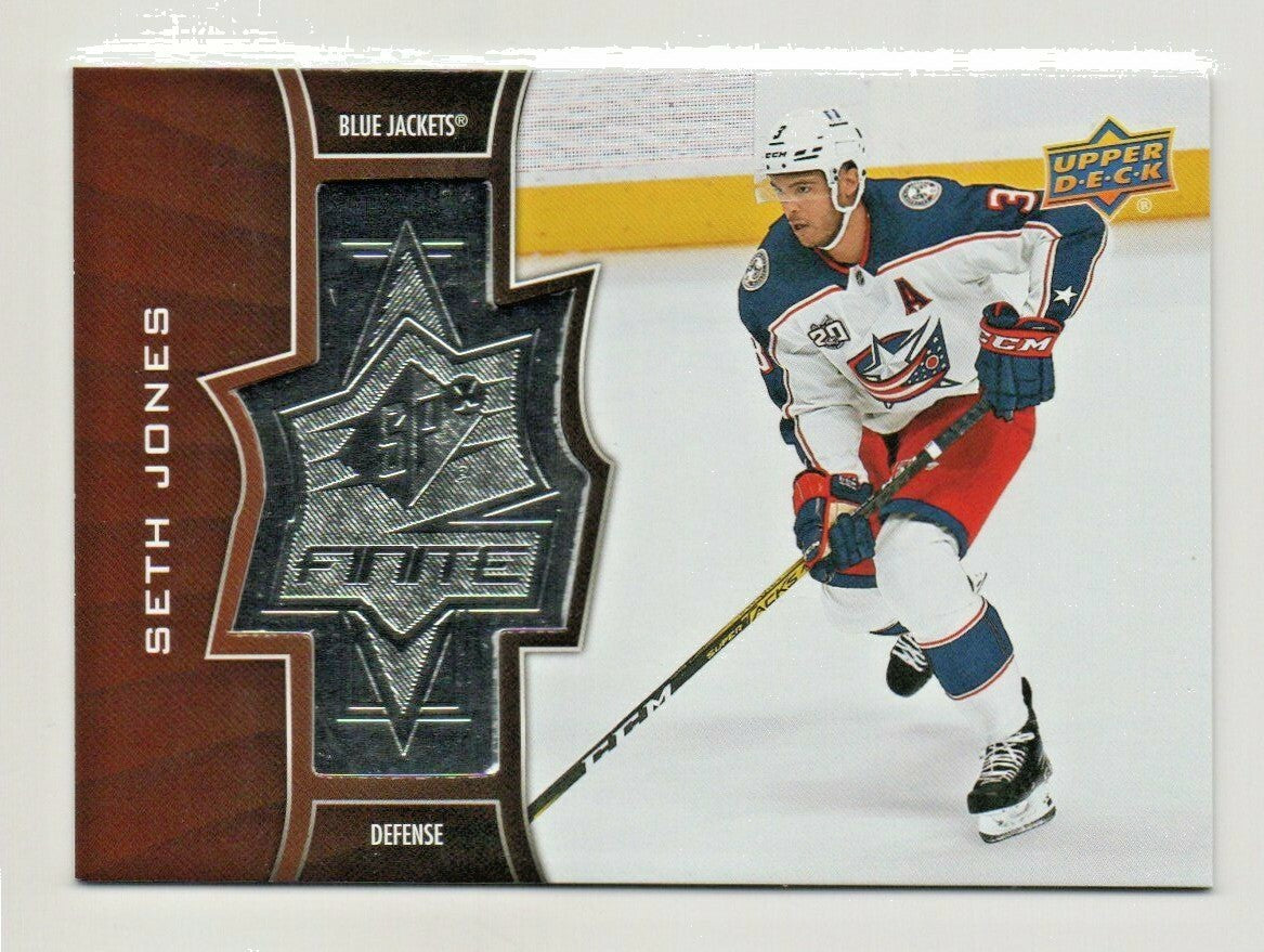 2020-21 Upper Deck Extended SPx Finite Radiance Seth Jones 1228/2999