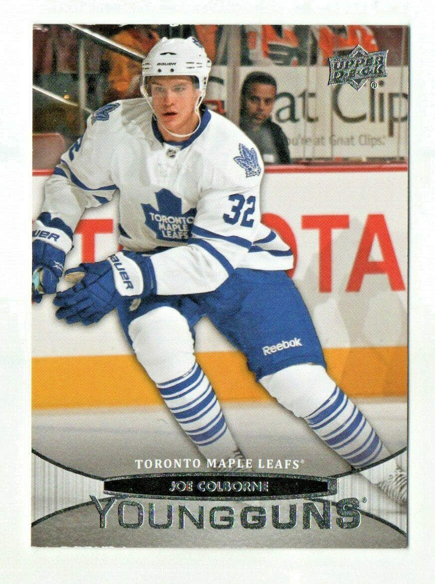 2011-12 Upper Deck Young Guns #242 Joe Colborne Toronto Maple Leafs  -  Rookie#1