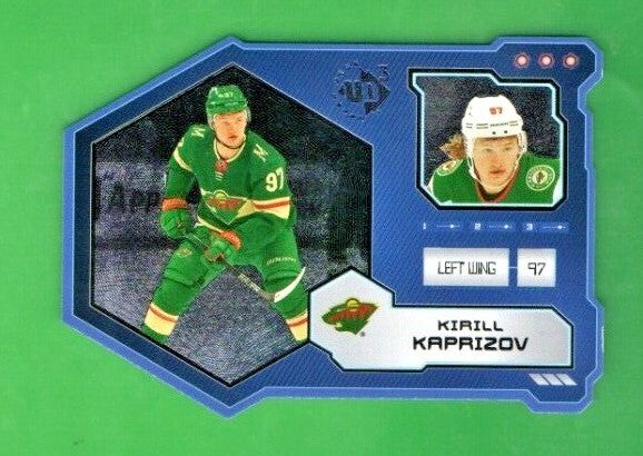 Kirill Kaprizov 2021-22 Upper Deck Extended UD3 SILVER 0702/1000   Wild  #UD3-18