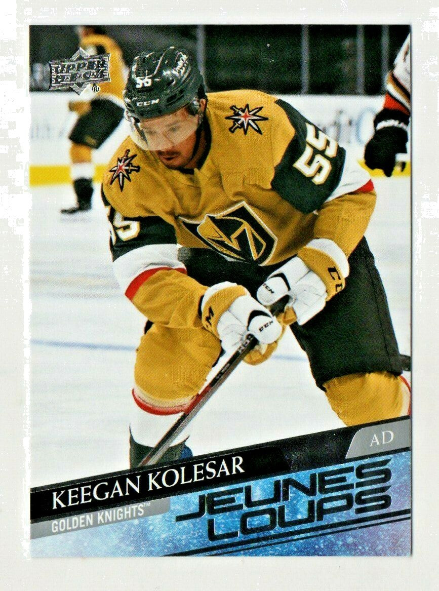 Upper Deck 2020-21 French Young Guns / Jeunes Loups -  KEEGAN KOLESAR #477 SP