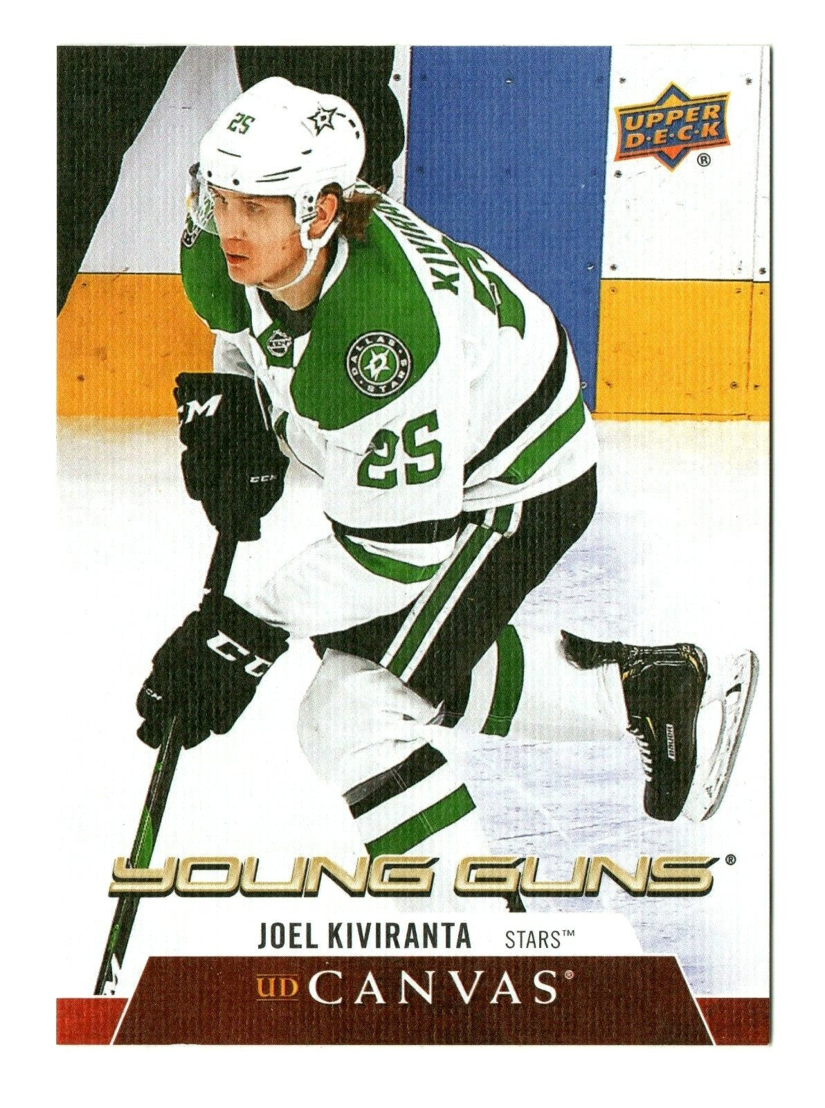 2020-21 UPPER DECK Series 2 YOUNG GUNS CANVAS JOEL KIVIRANTA Dallas Stars