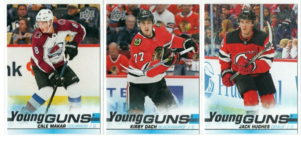 2019-20 UPPER DECK YOUNG GUNS SERIES 1  U-PICK   FINISH YOUR SET - FREE COMBINED