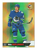 2020-21 Upper Deck Extended HoloGrFx Rookies Gold Parallel Nils Hoglander HG-4
