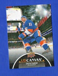 2021-22 UD Extended Series UD Canvas Black #C321 Zach Parise  New York Islanders