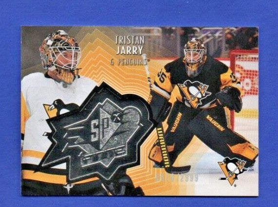 Tristan Jarry      2021-22 UD Ext. SPxFinite Radiance Silver #SF-38    0516/2999