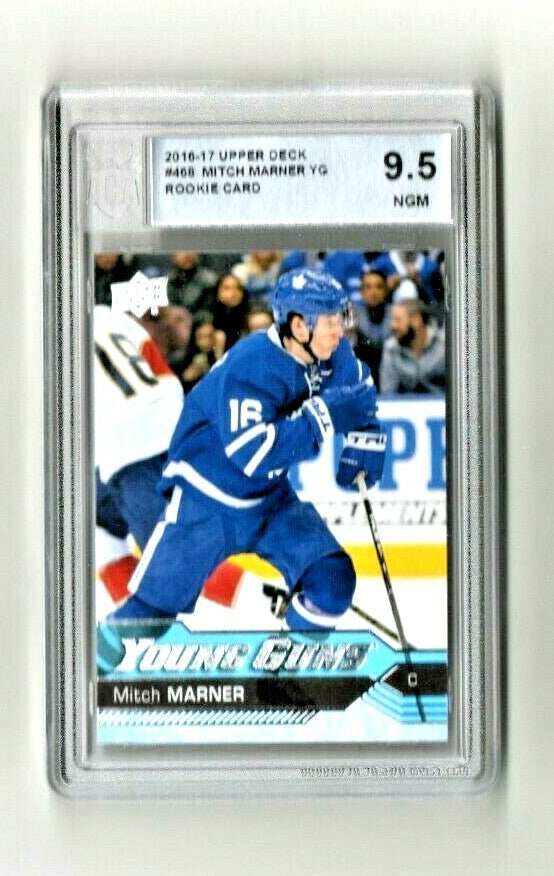 2016-17 Upper Deck Hockey Young Guns #468 Mitch Marner RC Rookie 9.5