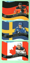 2020-21 Upper Deck Series 1 Worldwide Complete Set (30 cards, WW1 - WW30)