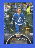 2021-22 UD Extended Series UD BLACK Canvas #C345 Corey Perry Tampa Bay Lightning
