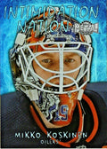 2020-21 UD NHL METAL UNIVERSE INTIMIDATION NATION #26 OILERS - MIKKO KOSKINEN
