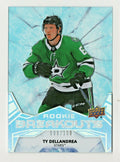 Ty Dellandrea 2020-21 Upper D. Series 2 ROOKIE BREAKOUTS ACETATE 008/100 STARS 