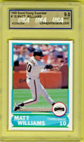 1988 Score Young Superstars # 18 Matt Williams San Francisco Giants - USA Mint 9