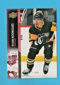 Evan Rodrigues  2021-22 Upper Deck Extended #621 Exclusives  100/100 - Penguins