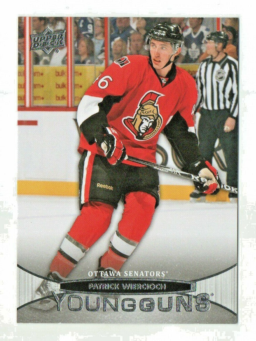 2011-12 Upper Deck UD Series One 1 Young Guns YG Patrick Wiercioch #231 Ottawa