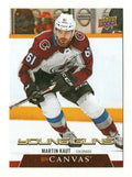 Martin Kaut 2020-21 UPPER DECK Series 2 YOUNG GUNS CANVAS #C219 AVALANCHE