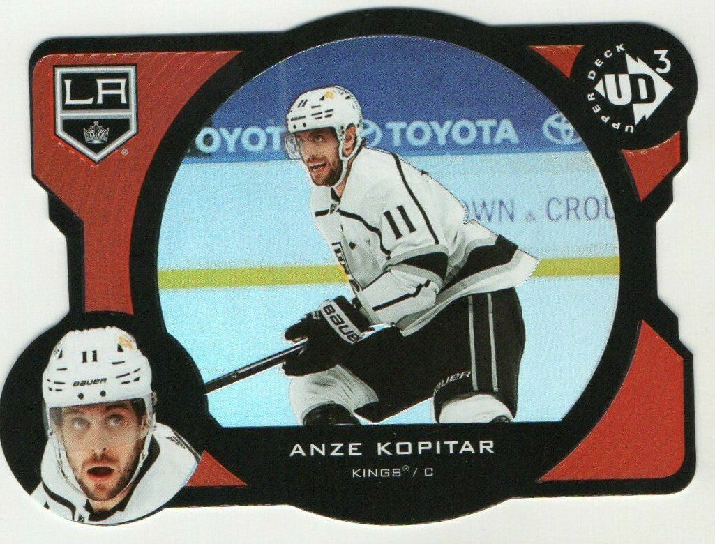 2020-21 Upper Deck Extended UD3 -26 ANZE KOPITAR Die Cut Inserts #0610/1000 