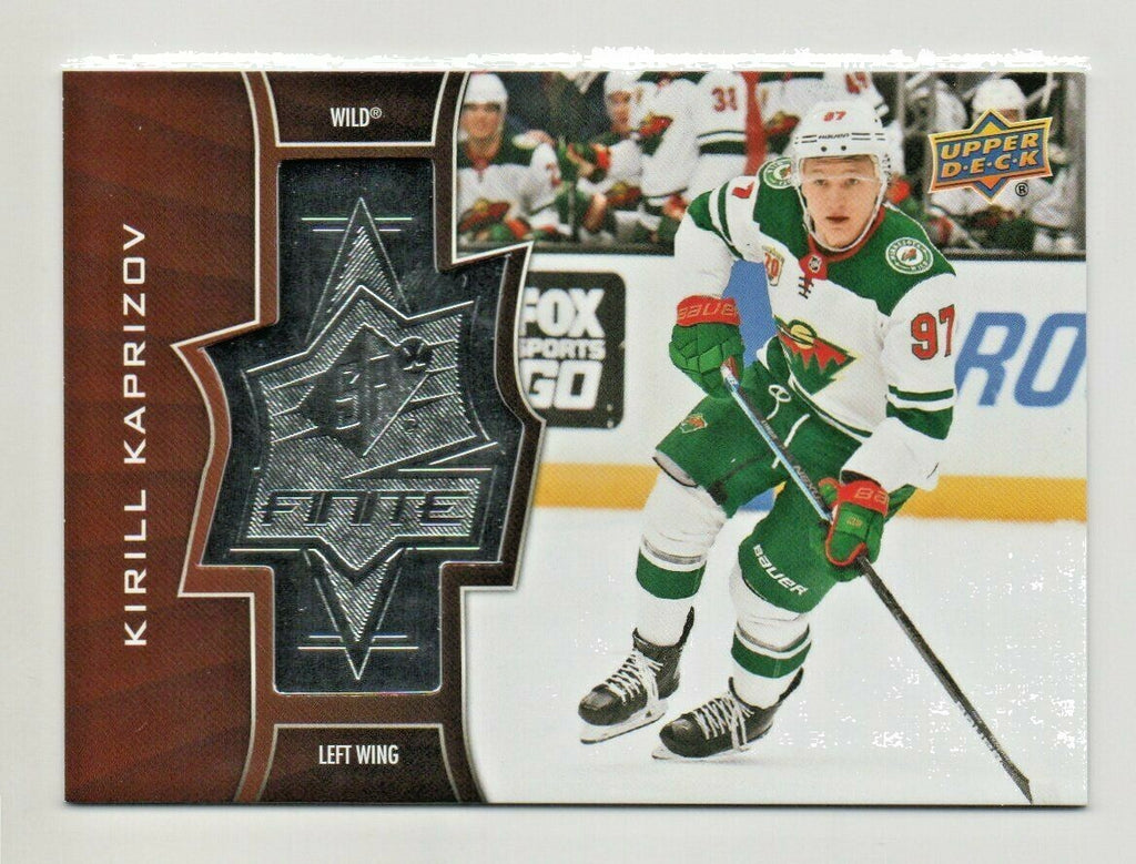 2020-21 Upper Deck SPx Finite #SF41 - Kirill Kaprizov - 1151/2999 Minnesota Wild