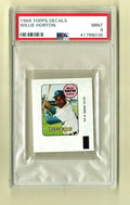 1969 Topps Decals  -  Willie Horton  -  Detroit Tigers  -  PSA 9 MINT