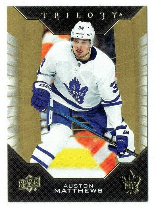 2019-20 Upper Deck Trilogy Hockey Base 3 Card lot