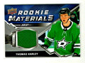 2020-21 Upper Deck Series 2 Thomas Harley Rookie Materials Dallas Stars (Green)