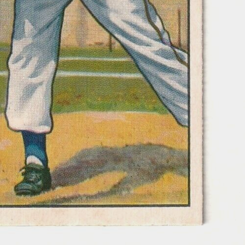 1951 Bowman  -  Lou Brissie   -  Cleveland Indians #155   EX-NRMT