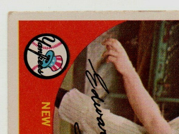 Whitey Ford New York Yankees 1959 Topps Baseball Card #430 VG-EX