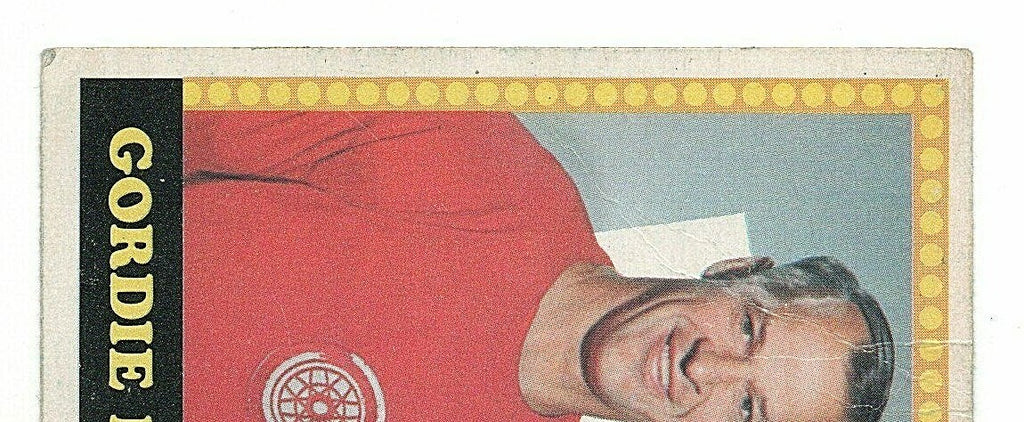 1969-70 O-PEE-CHEE  GORDIE HOWE - MR. HOCKEY DETROIT RED WINGS #193-A NNO ERROR