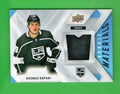 2021-22 Upper Deck Series 2 Rasmus Kupari Rookie Materials BLACK Jersey  #RM-RK