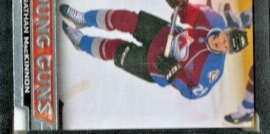 2013-14 Upper Deck #238 Nathan MacKinnon YG RC Graded 9.5 NGM - Avalanche