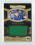 2017-18 UD Trilogy BROCK BOESER Jersey RC Rookie Tryptichs 094/149  Van. Canucks