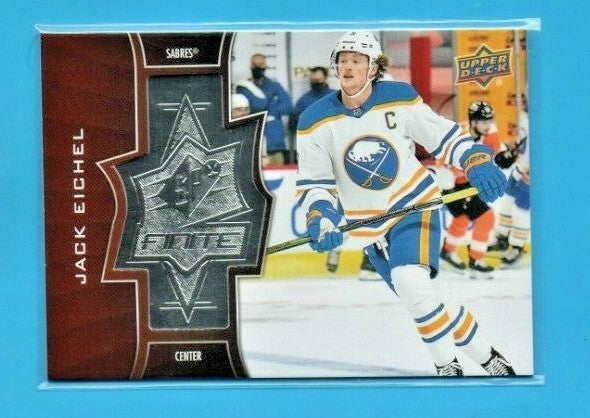 2020-21 UD Extended Series SPX Finite #SF-4 Jack Eichel /2999 Buffalo Sabres