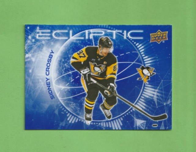 2023-24 Upper Deck Series 2  Ecliptic Ec-6 - Sidney Crosby - Pittsburgh Penguins