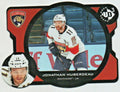 Jonathan Huberdeau 2020-21 UD Extended Series UD3-25 Panthers 0291/1000 Die Cut