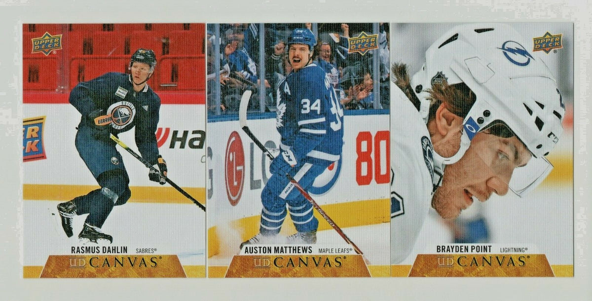 2020-21 Upper Deck Series 1 - U.D. CANVAS  COMPLETE SET 1-90   NRMT-MT