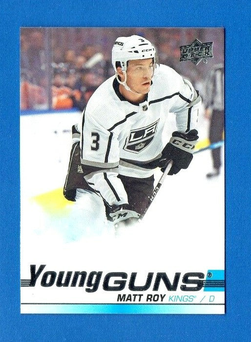 2019-20 Upper Deck Young Guns #235 - MATT ROY - Los Angeles Kings