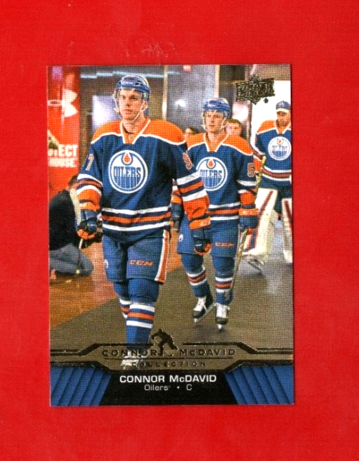 2015-16 CONNOR MCDAVID Rc Collection Card# CM-11 Edmonton Oilers Rookie