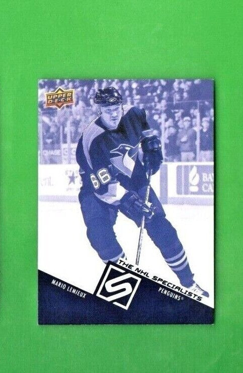 2021-22 Upper Deck Extended The NHL Specialists NS-7 Mario Lemieux  SSP Penguins