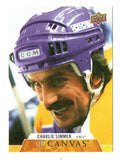 CHARLIE SIMMER UD CANVAS RETIRED STARS LOS ANGELES KINGS 2020-21 UD SERIES 2