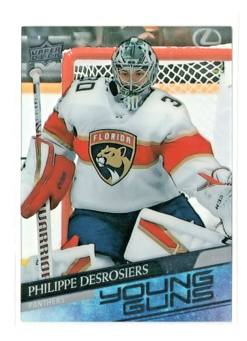  2020-21 Upper Deck Series 2 - #465 Philippe Desrosiers Young Guns Clear Cut 