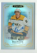 2019-20 STATURE ROOKIE AUTOGRAPH CARD 018/199 - REM PITLICK - Nashville