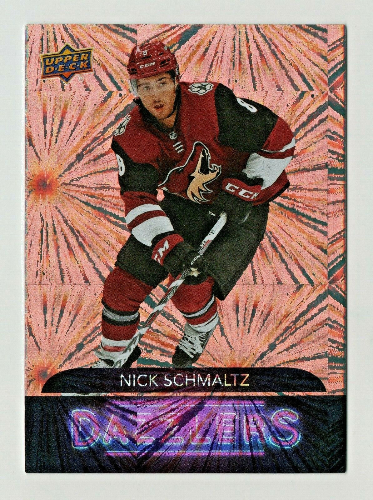 2020-21 20/21 Upper Deck DAZZLERS ORANGE DZ-2 Nick Schmaltz -- Arizona Coyotes