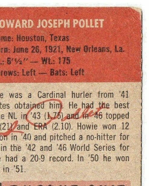 1953 Topps #83 Howie Pollet - Pittsburgh Pirates - pitcher -- GOOD