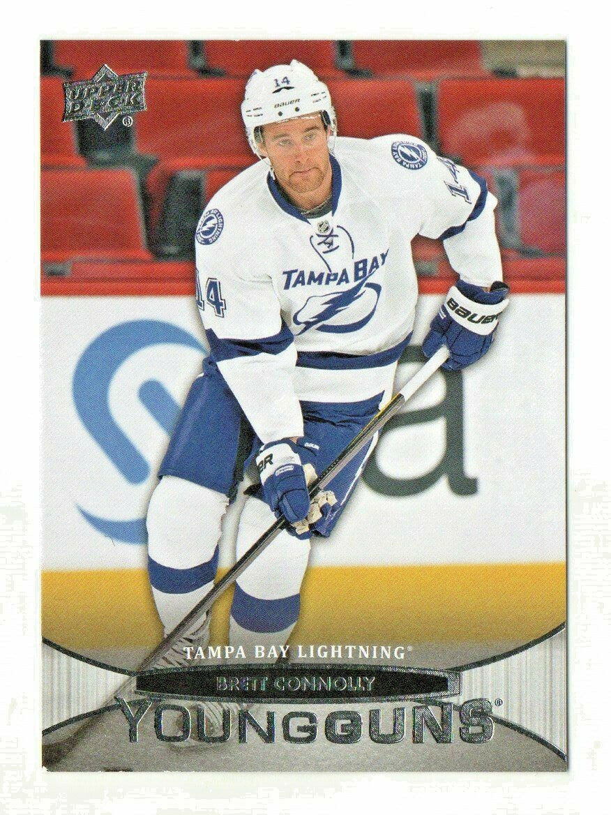 2011-12 Upper Deck Young Guns Brett Connolly #240 - Rookie - Tampa Bay Lightning