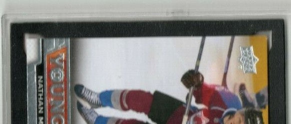 2013-14 Upper Deck #238 Nathan MacKinnon YG RC Graded 9.5 NGM - Avalanche