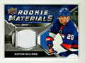  2020-21 Upper Deck Series 2 Rookie Materials Jersey Kieffer Bellows - Islanders